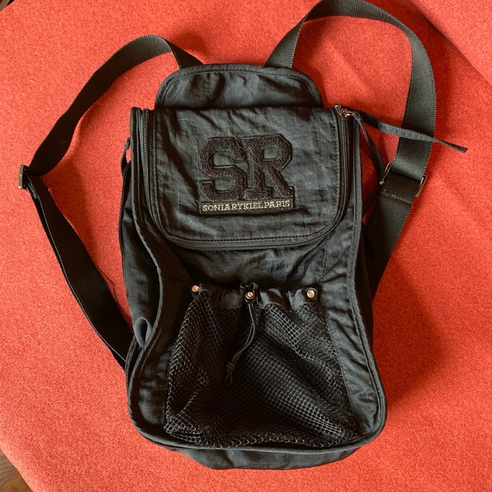 Sonia Rykiel Black Mini Backpack